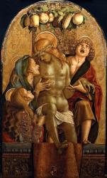 Carlo Crivelli: A halott Krisztus siratása